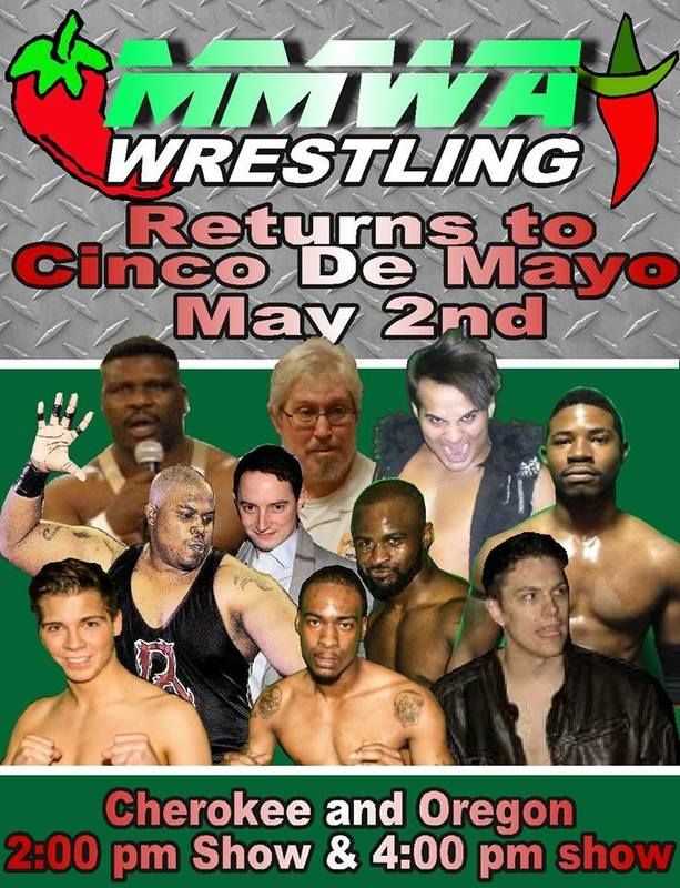 MMWA Wrestling Returns to Cinco De Mayo on May 2nd in St. Louis